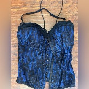 Blue Wet Seal corset